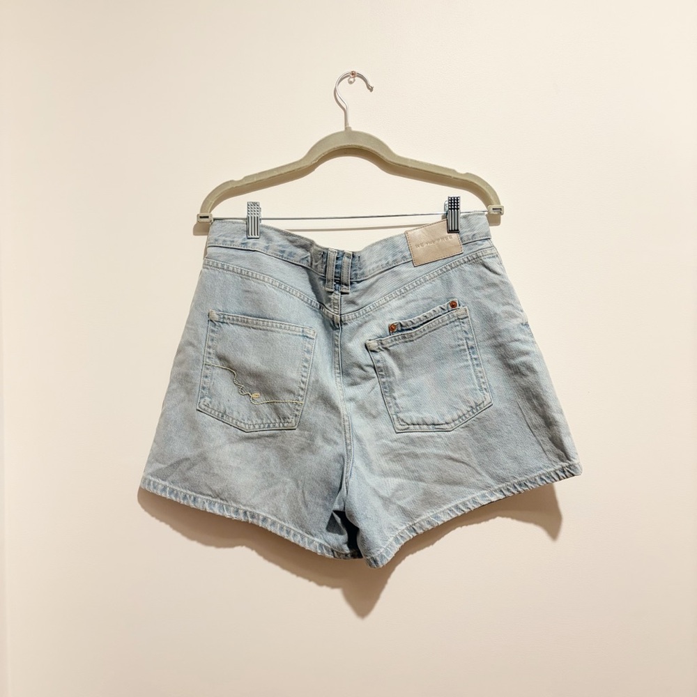 FREE PEOPLE WE THE FREE TIPPI DENIM SHORTS - Picture 5 of 11
